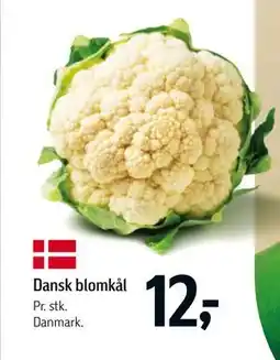 Føtex Dansk blomkål tilbud