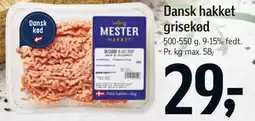 Føtex Dansk hakket grisekød tilbud