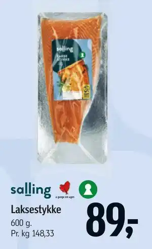 Føtex Laksestykke tilbud