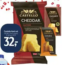 Føtex Castello hård ost tilbud
