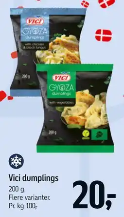 Føtex Vici dumplings tilbud