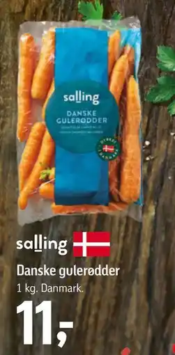 Føtex Danske gulerødder tilbud