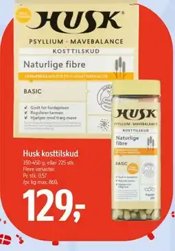 Føtex Husk kosttilskud tilbud