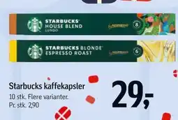 Føtex Starbucks kaffekapsler tilbud