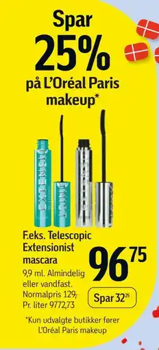 Føtex Spar 25% på L'Oréal Paris makeup tilbud