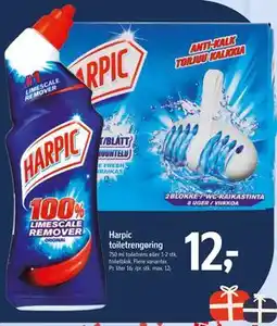 Føtex Harpic toiletrengøring tilbud