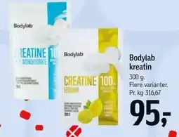 Føtex Bodylab kreatin tilbud