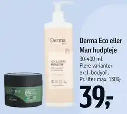 Føtex Derma Eco eller Man hudpleje tilbud