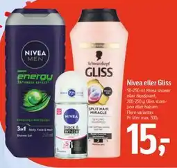 Føtex Nivea eller Gliss tilbud