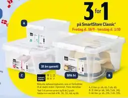 Føtex 3 for 1 på SmartStore Classic tilbud