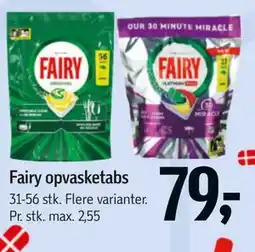 Føtex Fairy opvasketabs tilbud