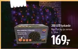 Føtex 200 LED lyskæde tilbud