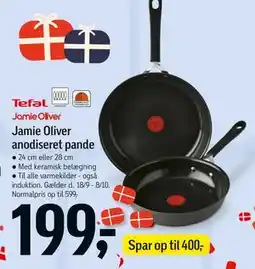Føtex Jamie Oliver anodiseret pande tilbud