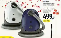 Føtex Nilfisk Støvsuger med pose tilbud