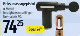 Føtex massagepistol tilbud