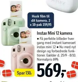 Føtex Instax Mini 12 kamera tilbud