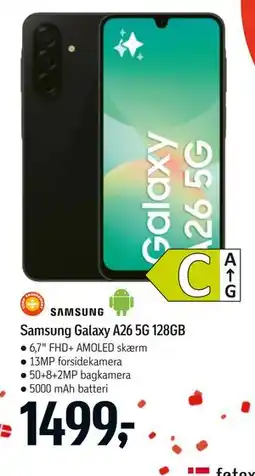 Føtex Samsung Galaxy A26 5G 128GB tilbud