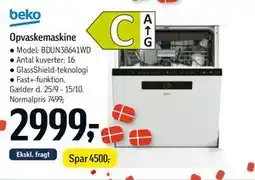 Føtex Opvaskemaskine tilbud
