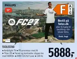 Føtex Philips 55 55OLED760 tilbud