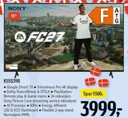 Føtex Sony 55 K55S39B tilbud