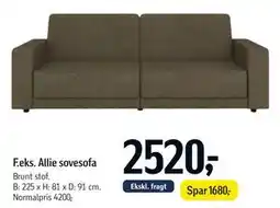 Føtex Allie sovesofa tilbud