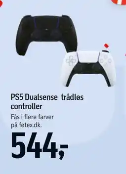Føtex PS5 Dualsense trådløs controller tilbud