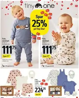 Føtex Spar 25% på Tiny One tilbud