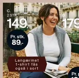 Føtex Langærmet T-shirt tilbud