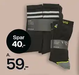 Føtex 5-pak arbejdsstrømper eller 10-pak tennisstrømper tilbud