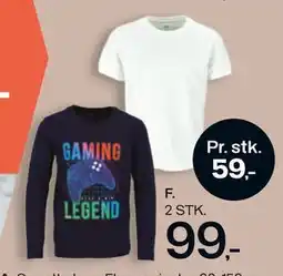 Føtex T-shirt eller bluse tilbud