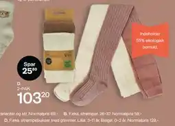 Føtex Strømpebukser med glimmer tilbud