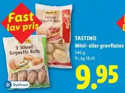 Lidl TASTINO Mini- eller grovflutes tilbud