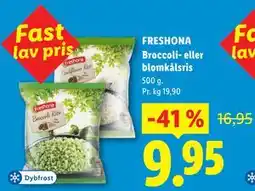 Lidl FRESHONA Broccoli- eller blomkålsris tilbud