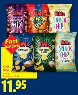 Lidl KIMS Chips tilbud