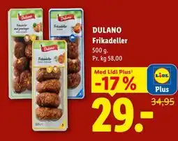 Lidl DULANO Frikadeller, App-pris tilbud