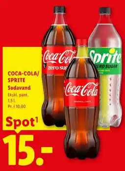 Lidl COCA-COLA/ SPRITE Sodavand tilbud
