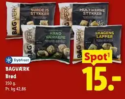 Lidl BAGVÆRK Brød tilbud