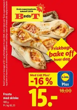 Lidl Frusta med skinke, App-pris tilbud