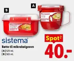 Lidl sistema Bøtte til mikrobølgeovn tilbud