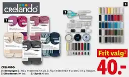 Lidl CRELANDO Strømpegarn tilbud
