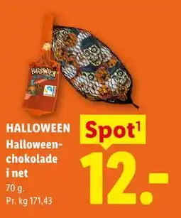 Lidl HALLOWEEN Halloween-chokolade i net tilbud