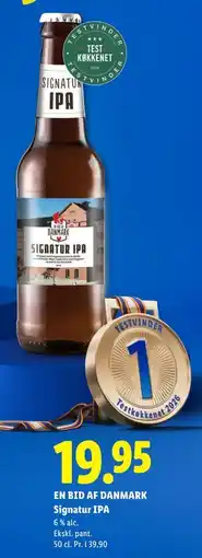 Lidl EN BID AF DANMARK Signatur IPA tilbud
