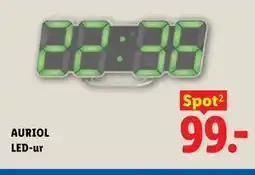 Lidl AURIOL LED-ur tilbud