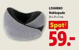 Lidl LIVARNO Nakkepude tilbud