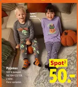 Lidl Pyjamas tilbud