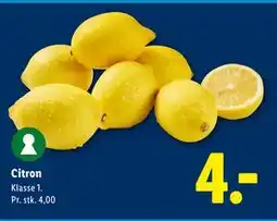 Lidl Citron tilbud