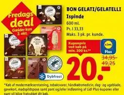 Lidl BON GELATI/GELATELLI Ispinde tilbud