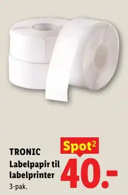 Lidl TRONIC Labelpapir til labelprinter tilbud