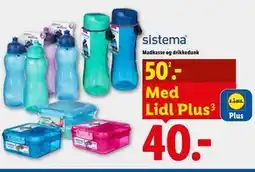 Lidl sistema Madkasse og drikkedunk tilbud