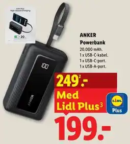 Lidl ANKER Powerbank tilbud